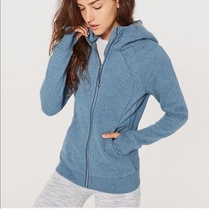 blue lululemon light scuba Hoodie size 6